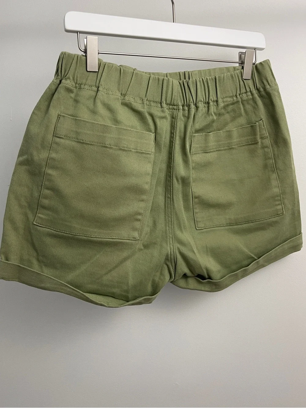 No Boundaries Olive Green Drawstring Shorts Size XXL - Picture 3 of 5